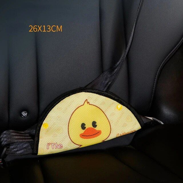 kids seat belt cushion and adjuster set, view 10 - MRSLM