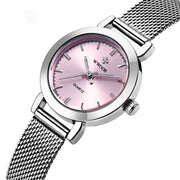 women's mesh band quartz watch, view 7 - MRSLM