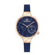 women's mesh strap quartz watch, view 6 - MRSLM
