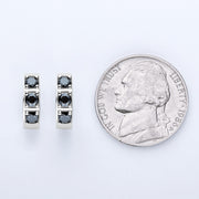 S925 silver moissanite ear clips, view 10 - MRSLM
