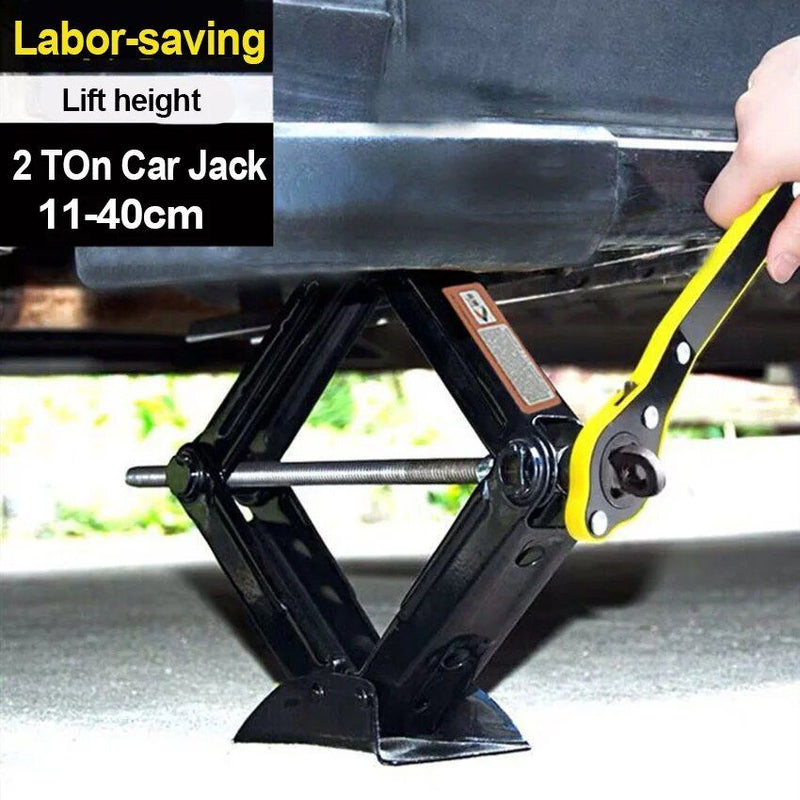 2 ton folding car jack and tire repair kit, view 6 - MRSLM
