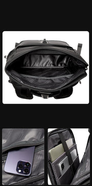 men's leisure business backpack, view 7 - MRSLM
