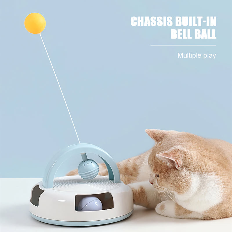automatic rolling cat toy ball, view 7 - MRSLM
