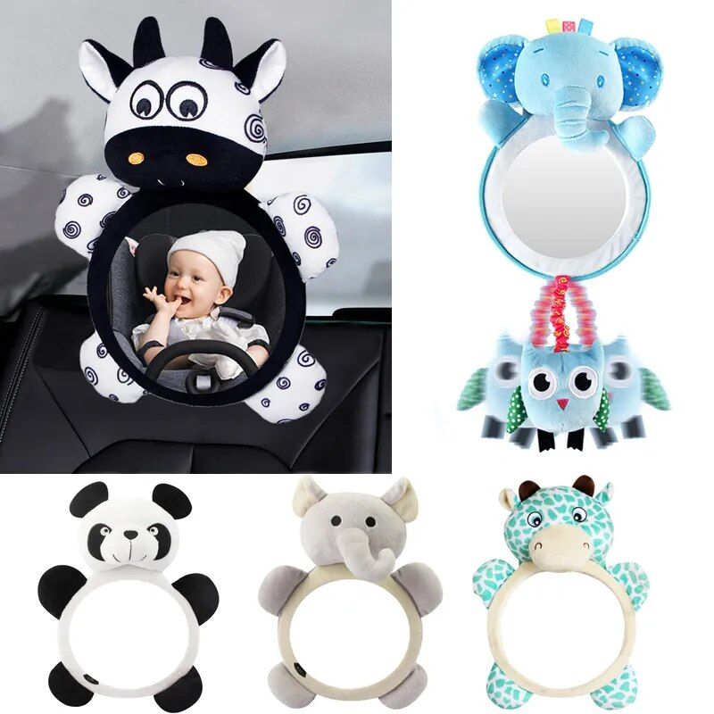 baby car rear view mirror, view 4 - MRSLM