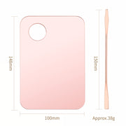Acrylic makeup palette with spatula, view 2 - MRSLM