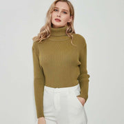 women's turtleneck sweater, view 6 - MRSLM