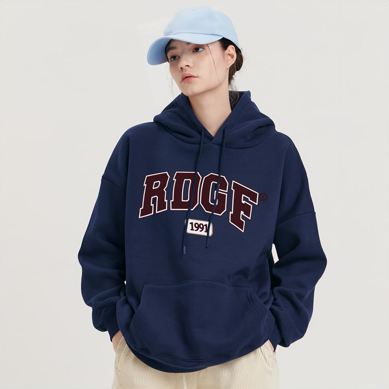 women's off shoulder hooded sweater - MRSLM