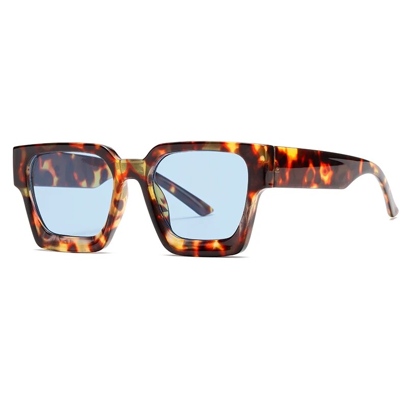 retro oversize square sunglasses, view 2 - MRSLM