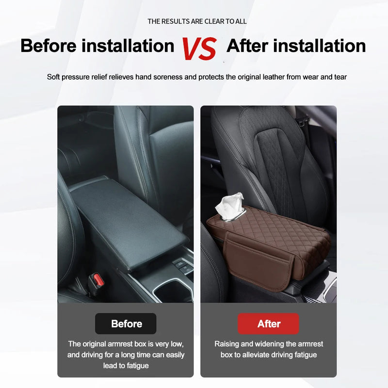 universal car armrest pad, view 9 - MRSLM