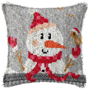 diy christmas embroidered cushion kit, view 6 - MRSLM