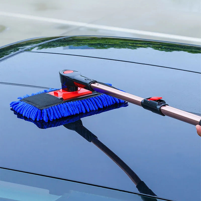 telescoping car wash brush mop, view 4 - MRSLM