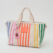 large capacity canvas tote bag, view 4 - MRSLM