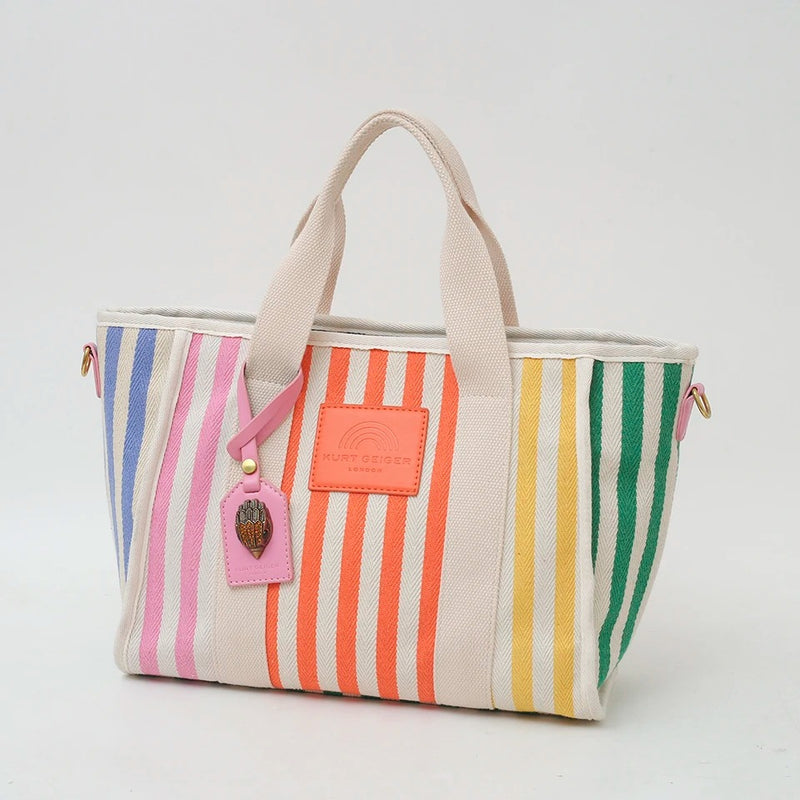 large capacity canvas tote bag, view 4 - MRSLM