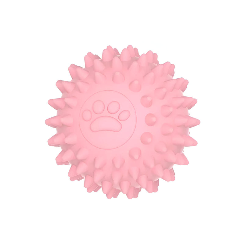 interactive rubber chew ball for dogs and cats, view 5 - MRSLM