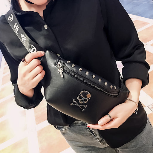 men's street rivet crossbody bag - MRSLM