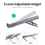 adjustable laptop stand, view 9 - MRSLM