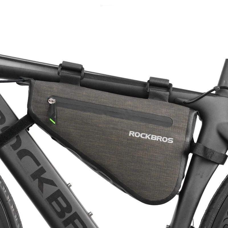 rainproof triangle bike bag, view 2 - MRSLM