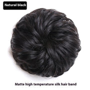 fluffy bun hair band wig, view 6 - MRSLM