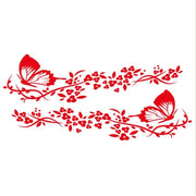 reflective butterfly car decal, view 3 - MRSLM