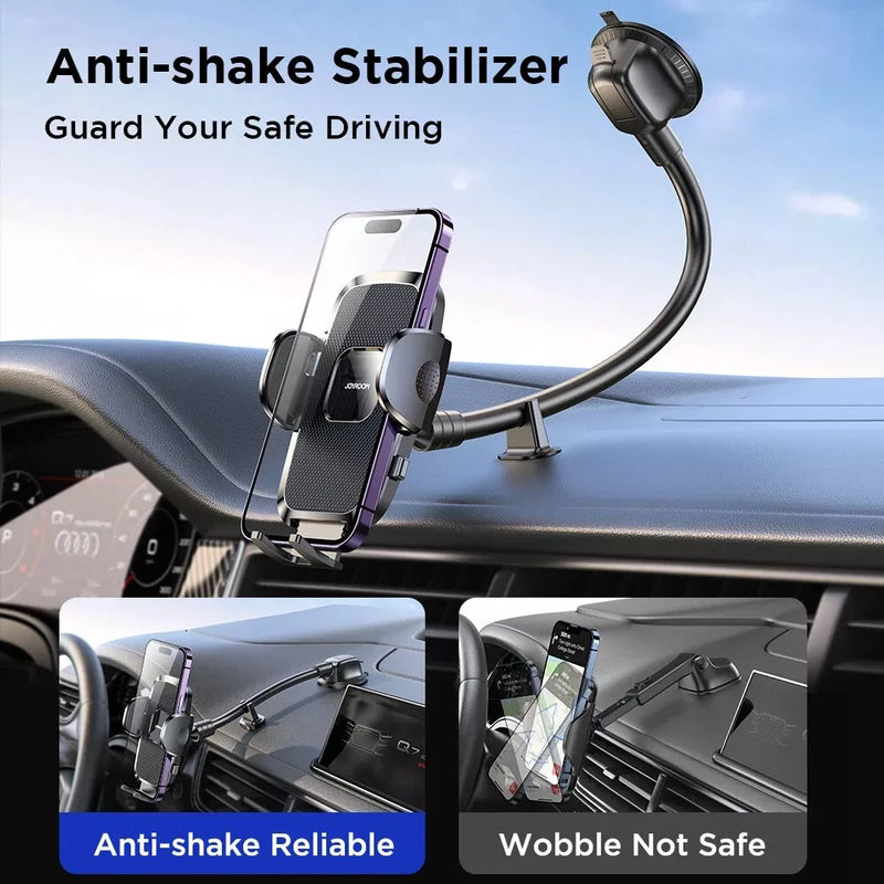 360° Flexible Long Arm Car Phone Holder