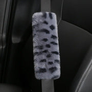 leopard print seat belt shoulder pad, view 10 - MRSLM