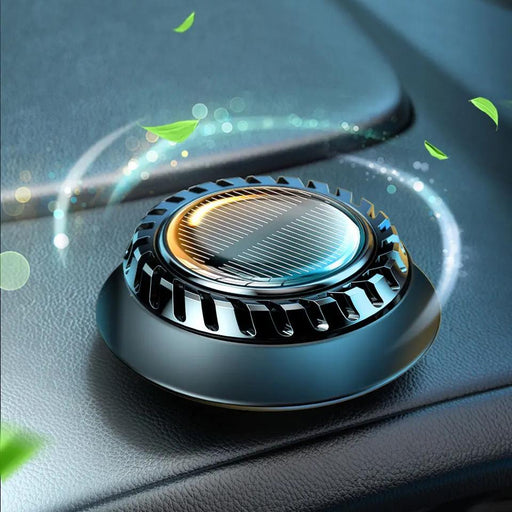 solar-powered rotating car air freshener - MRSLM