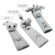 plush cartoon seat belt cover, view 11 - MRSLM