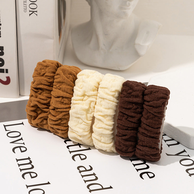 6 pcs high elastic hair bands, view 2 - MRSLM