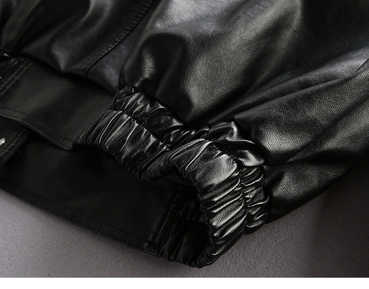 PU leather jacket, view 10 - MRSLM