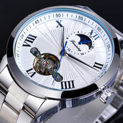 men's automatic moon phase watch, view 5 - MRSLM