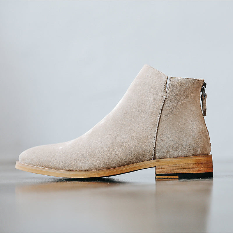 men's leather ankle boots, view 10 - MRSLM