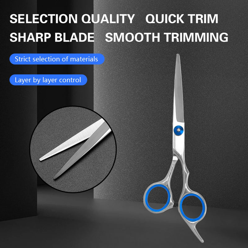 6-inch hair thinning scissors, view 4 - MRSLM
