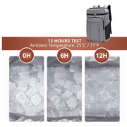 large leakproof insulated cooler bag, view 10 - MRSLM