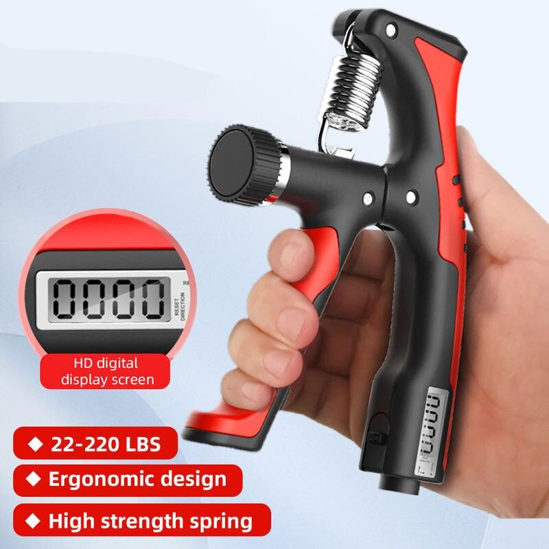 electronic counting hand grip, view 3 - MRSLM