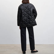 women's quilted padded coat, view 5 - MRSLM