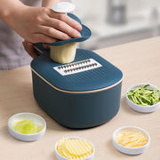 multifunction vegetable cutter with drain basket - MRSLM