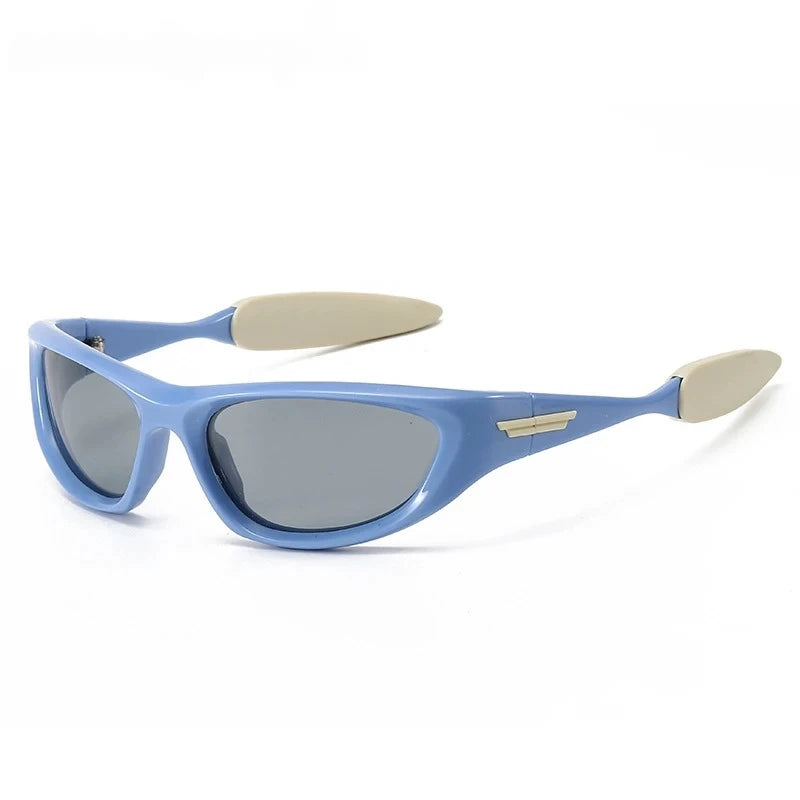 Polarized cat eye sports sunglasses, view 2 - MRSLM