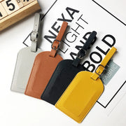 PU leather luggage tag, view 13 - MRSLM