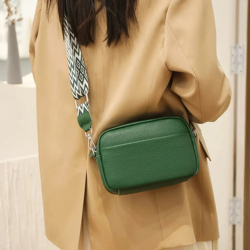 leather crossbody bag, view 14 - MRSLM
