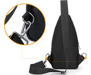 Men's nylon chest bag, view 3 - MRSLM