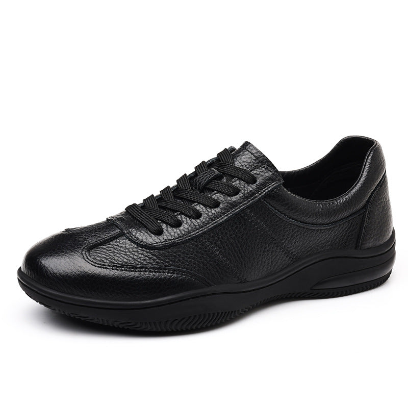 Men's genuine leather casual shoes, view 7 - MRSLM