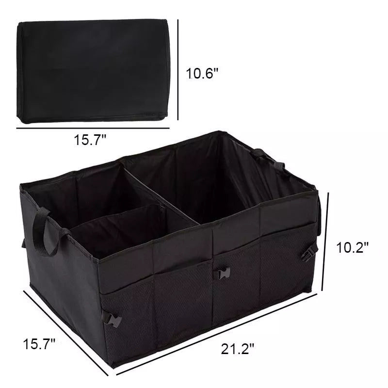 Collapsible car trunk organizer, view 5 - MRSLM