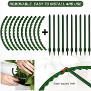 greenhouse plant support frame, view 6 - MRSLM