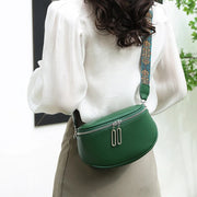 leather shoulder crossbody bag, view 10 - MRSLM
