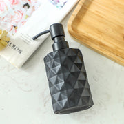 glass lotion and soap dispenser, view 4 - MRSLM
