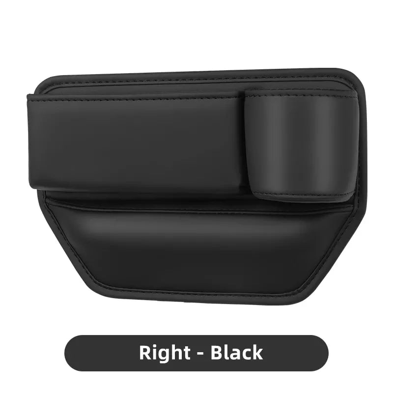 PU leather car seat gap organizer, view 8 - MRSLM