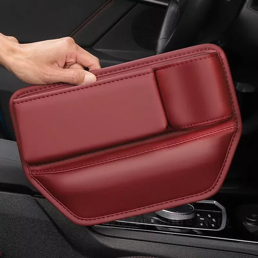 PU leather car seat gap organizer - MRSLM
