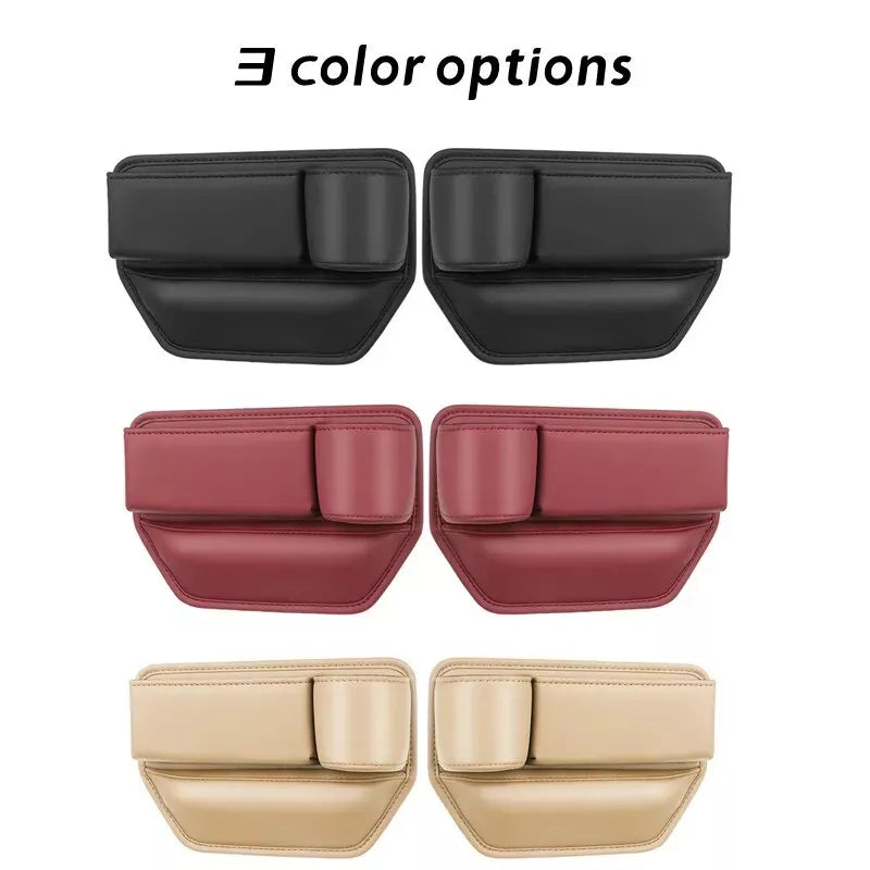 PU leather car seat gap organizer, view 16 - MRSLM