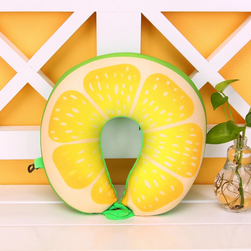 Watermelon U-Shape Memory Foam Neck Pillow
