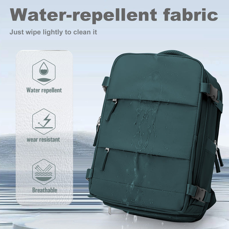 nylon travel backpack, view 17 - MRSLM